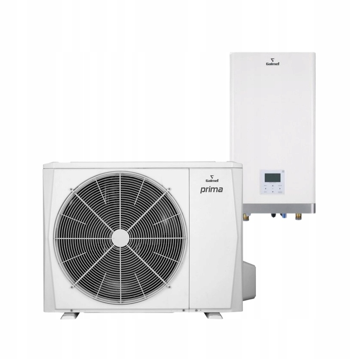 Pompa ciepła split GALMET PRIMA S 10kW z zasobnikiem CWU 200L