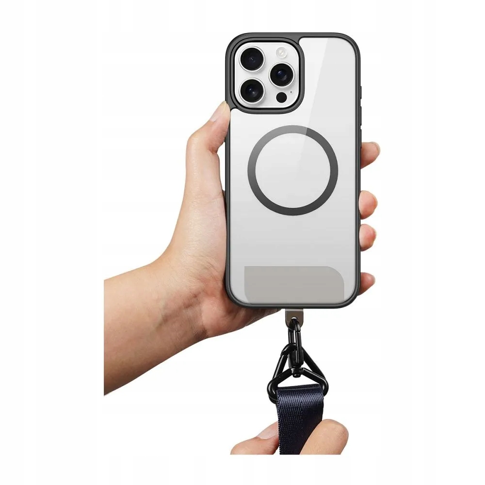 DUX DUCIS Outdoor Cross Body – Stylowa smycz do telefonu w kolorze niebieskim