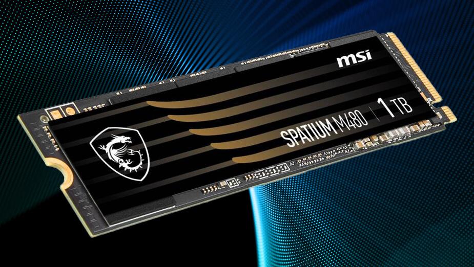Dysk SSD MSI SPATIUM M480 1 TB NVMe – Ekstremalna prędkość transferu