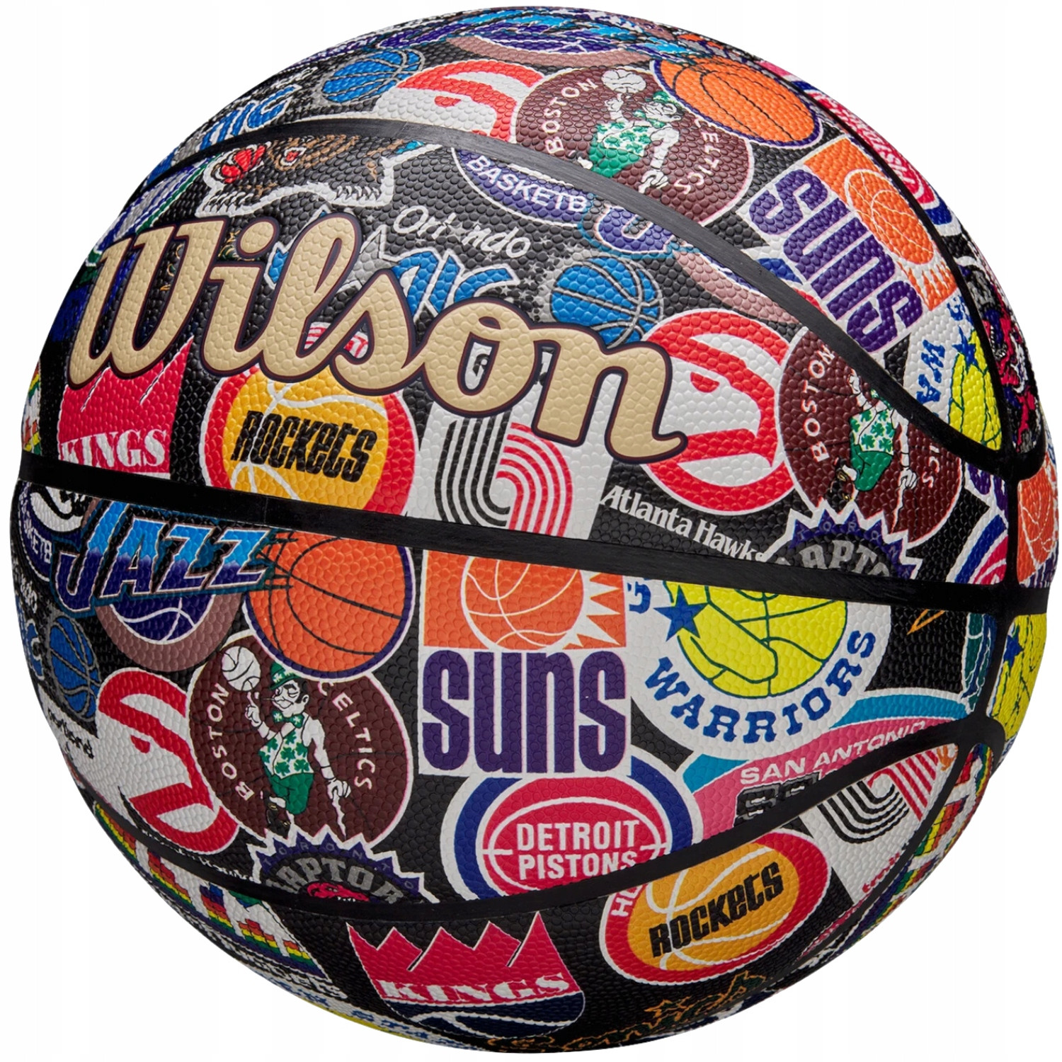 Wilson NBA All Team Retro Ball WZ4028501XB – Doskonały wybór dla pasjonatów koszykówki
