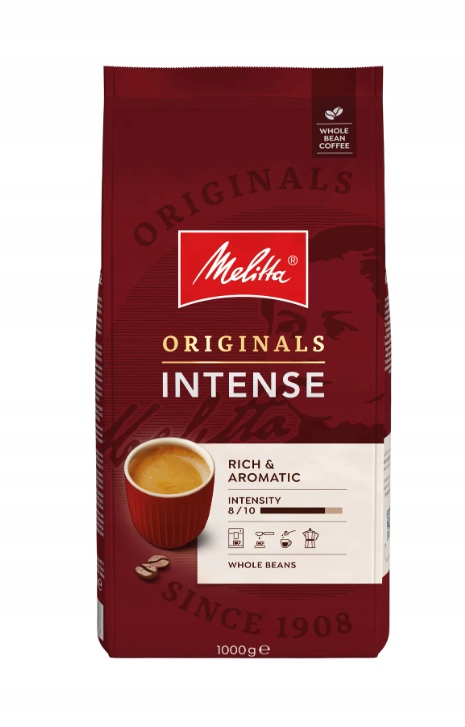 Kawa ziarnista MELITTA Originals Intense 1kg – Intensywny smak i aromat