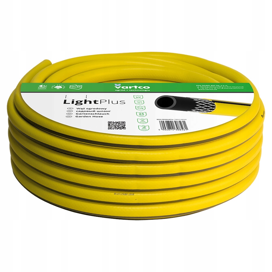 Wąż ogrodowy Vartco Light Plus 1/2