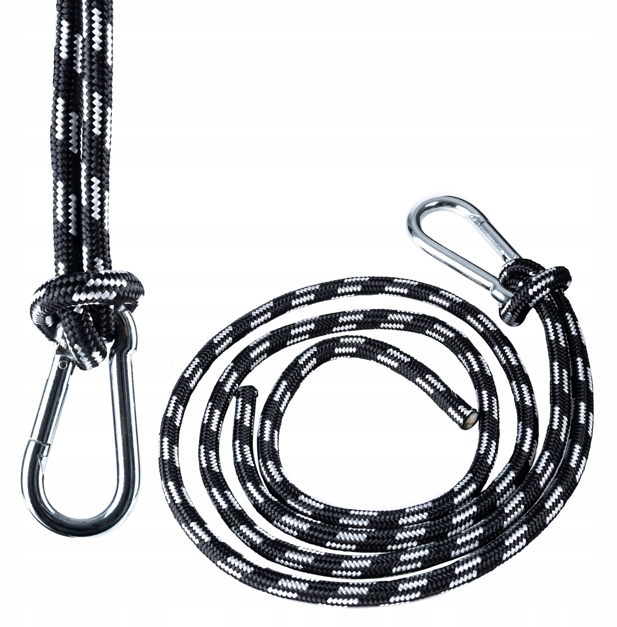 Wytrzymała lina i karabińczyk – Bezpieczne mocowanie hamaka