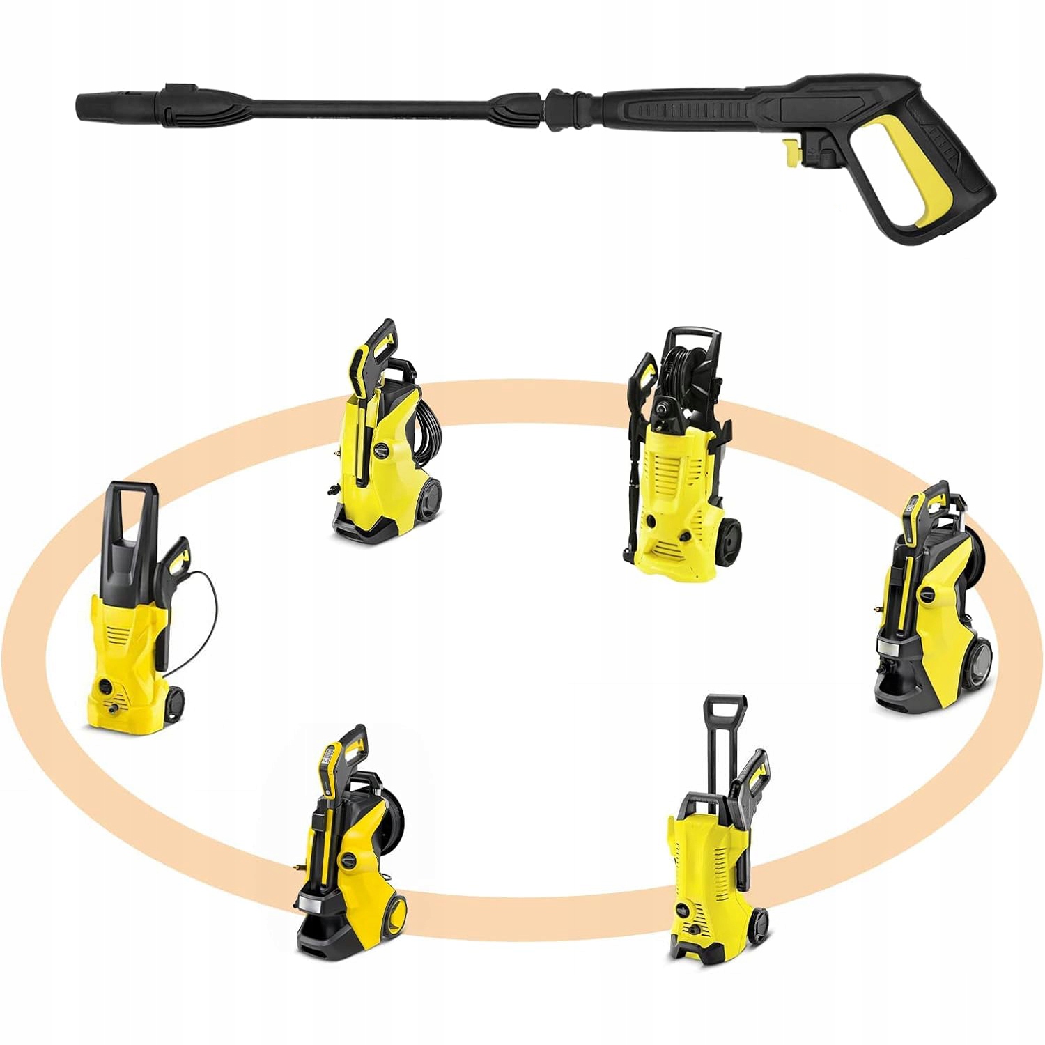 Wysoka kompatybilność z myjkami Karcher