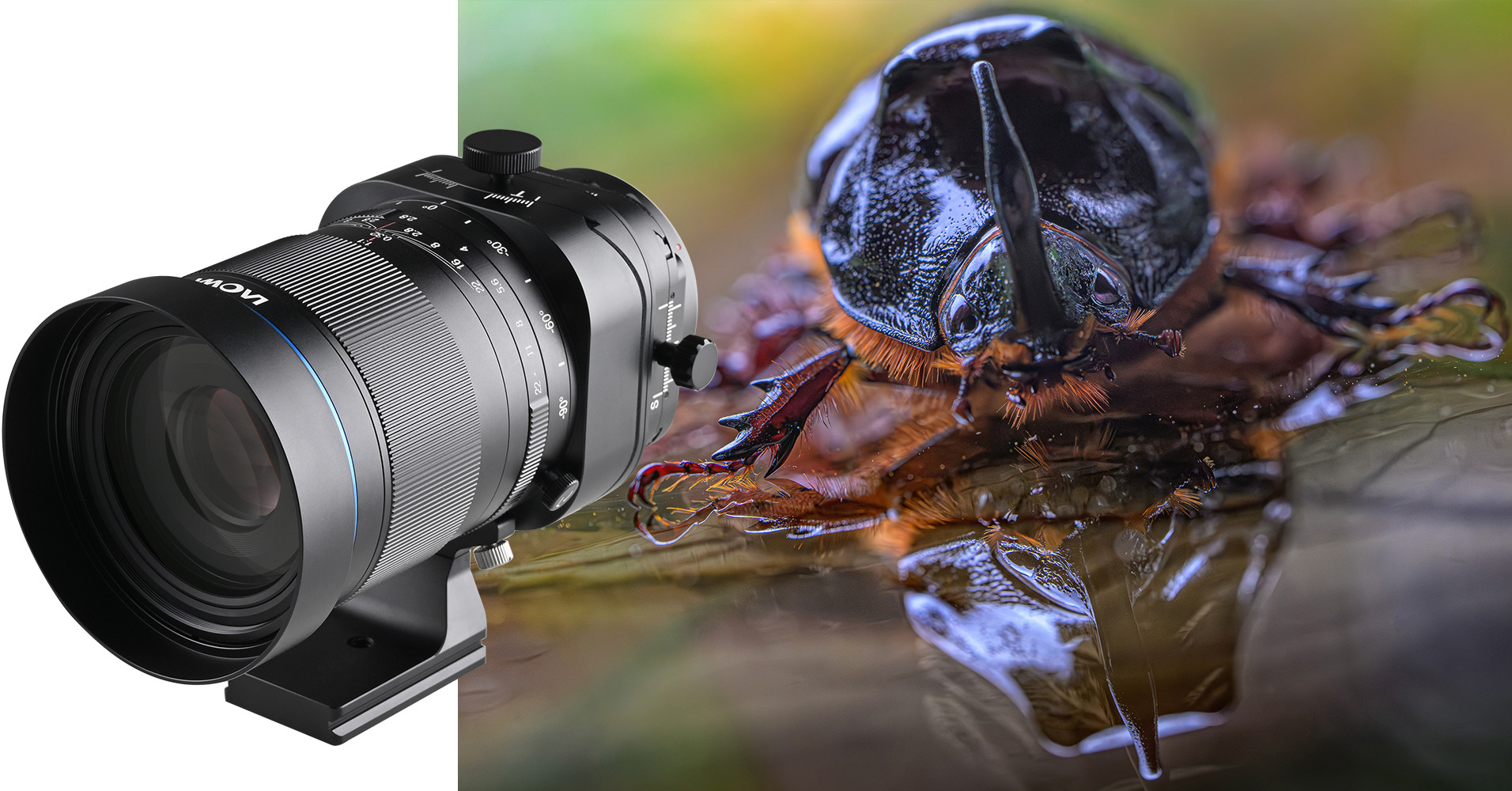 Obiektyw Laowa 100 mm f/2,8 Tilt-Shift 1x Macro do Nikon Z