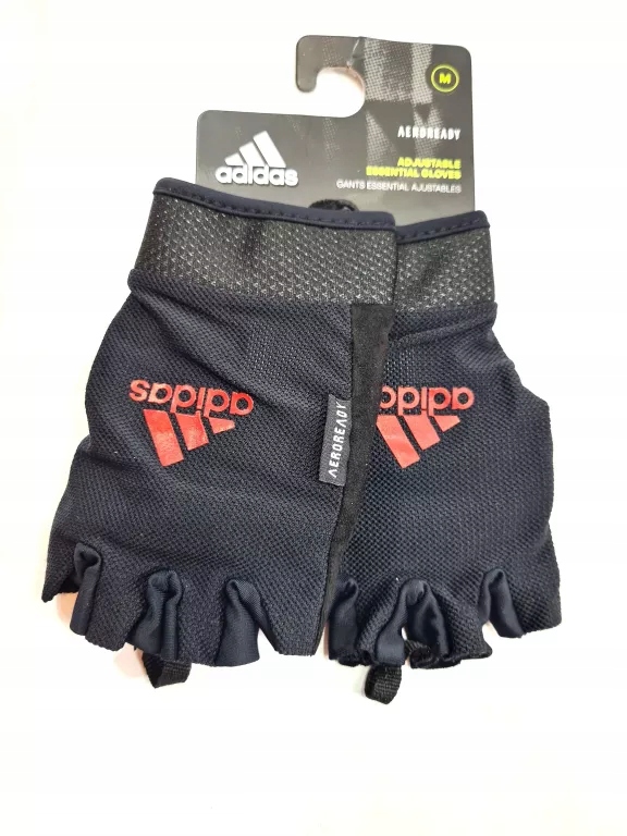 Rękawiczki treningowe Adidas Essential Adjustable (rozmiar M) – Komfort i wsparcie podczas treningu