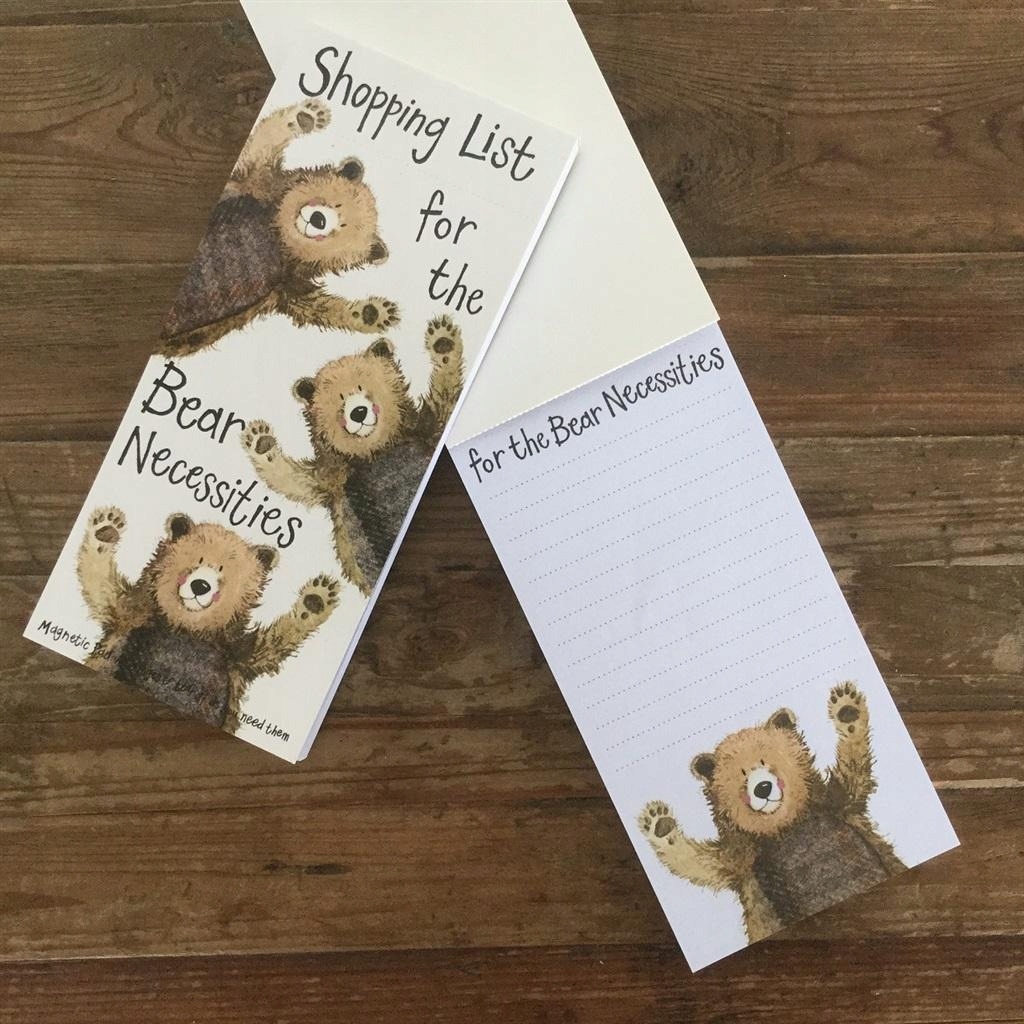 Lista zakupów z magnesem MNP03 Bear hugs – Idealne rozwiązanie dla Twojej kuchni