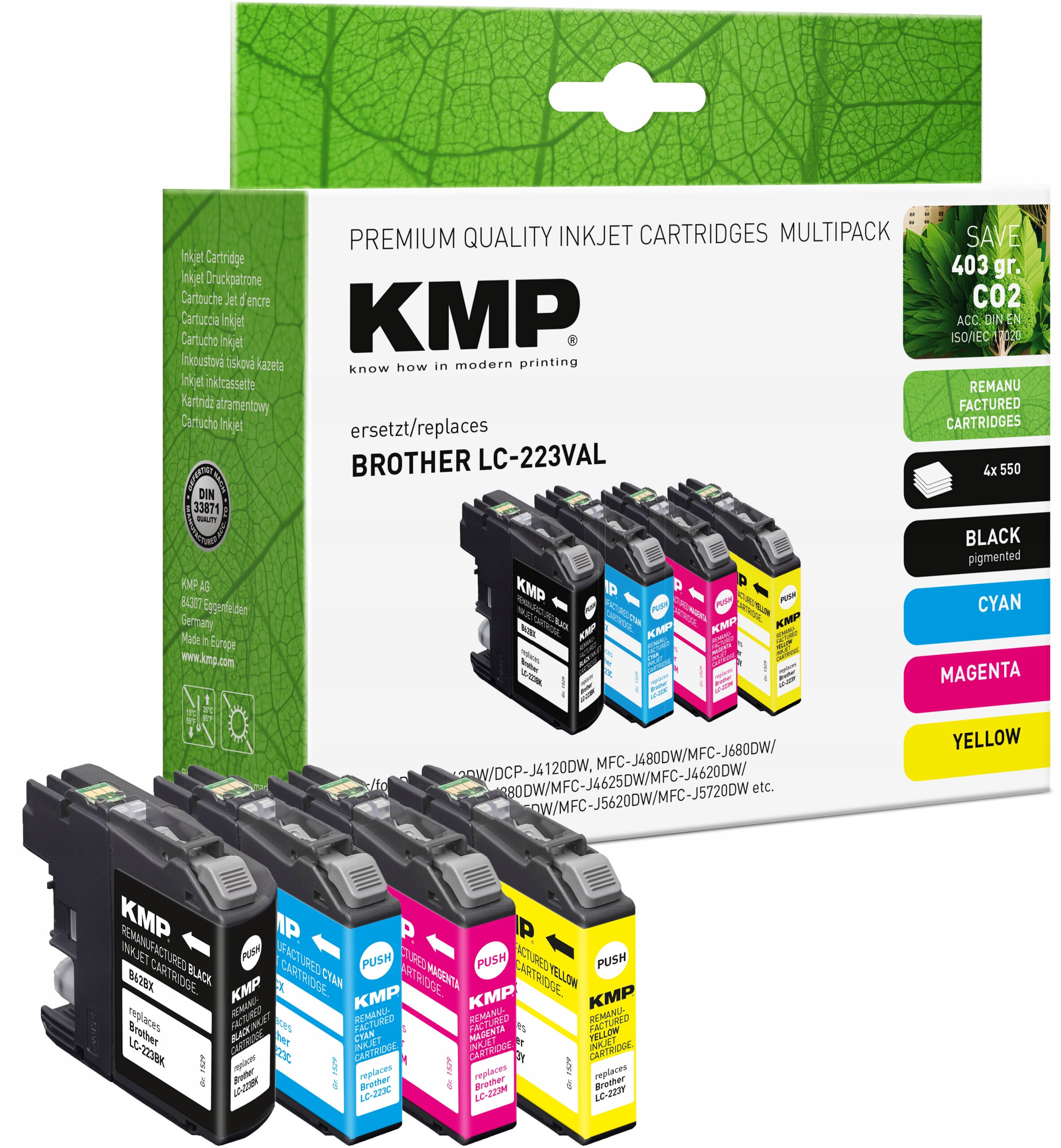 Wysoka jakość druku – Idealne dopasowanie do drukarek Brother