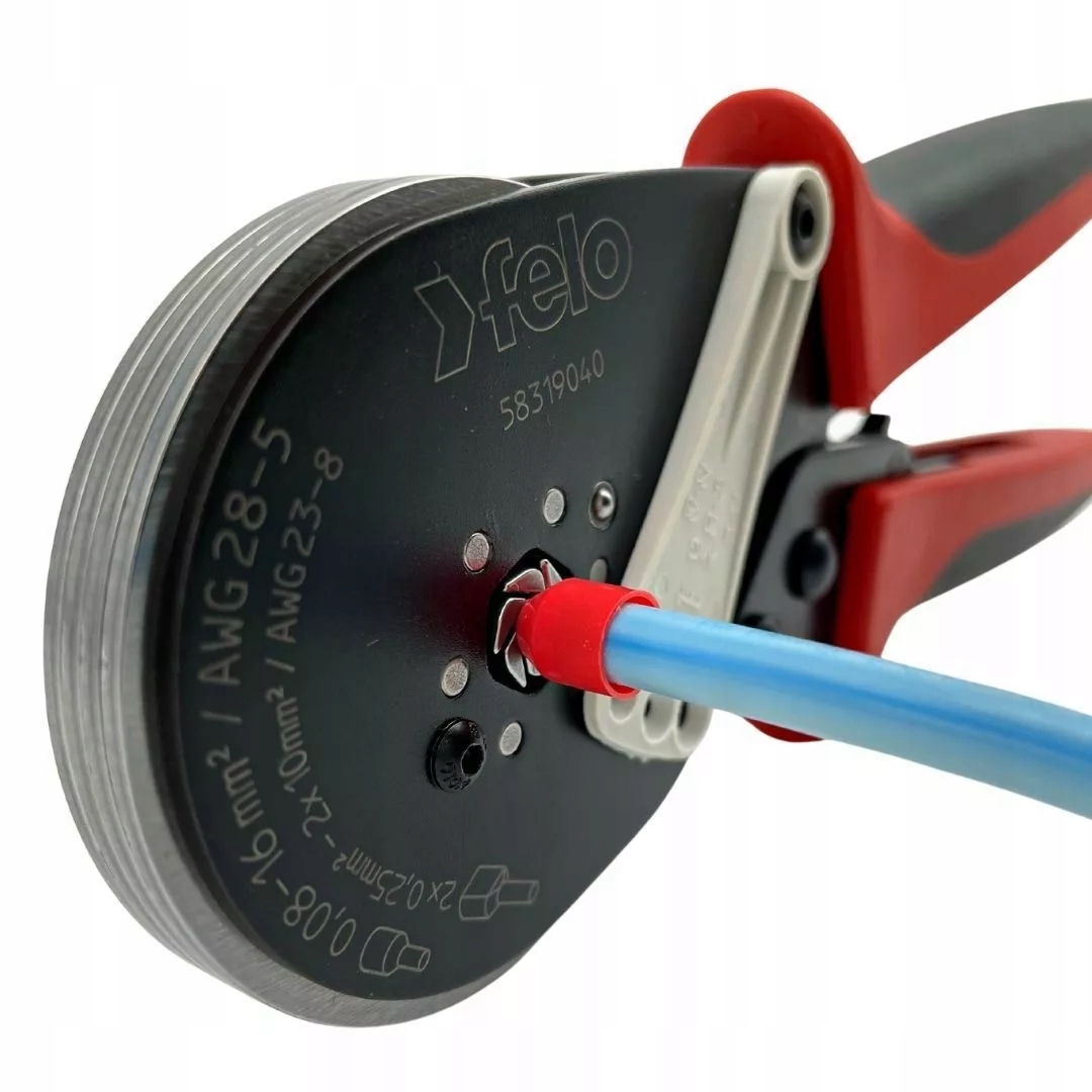 Szeroki zakres roboczy od 0,08 do 16 mm²