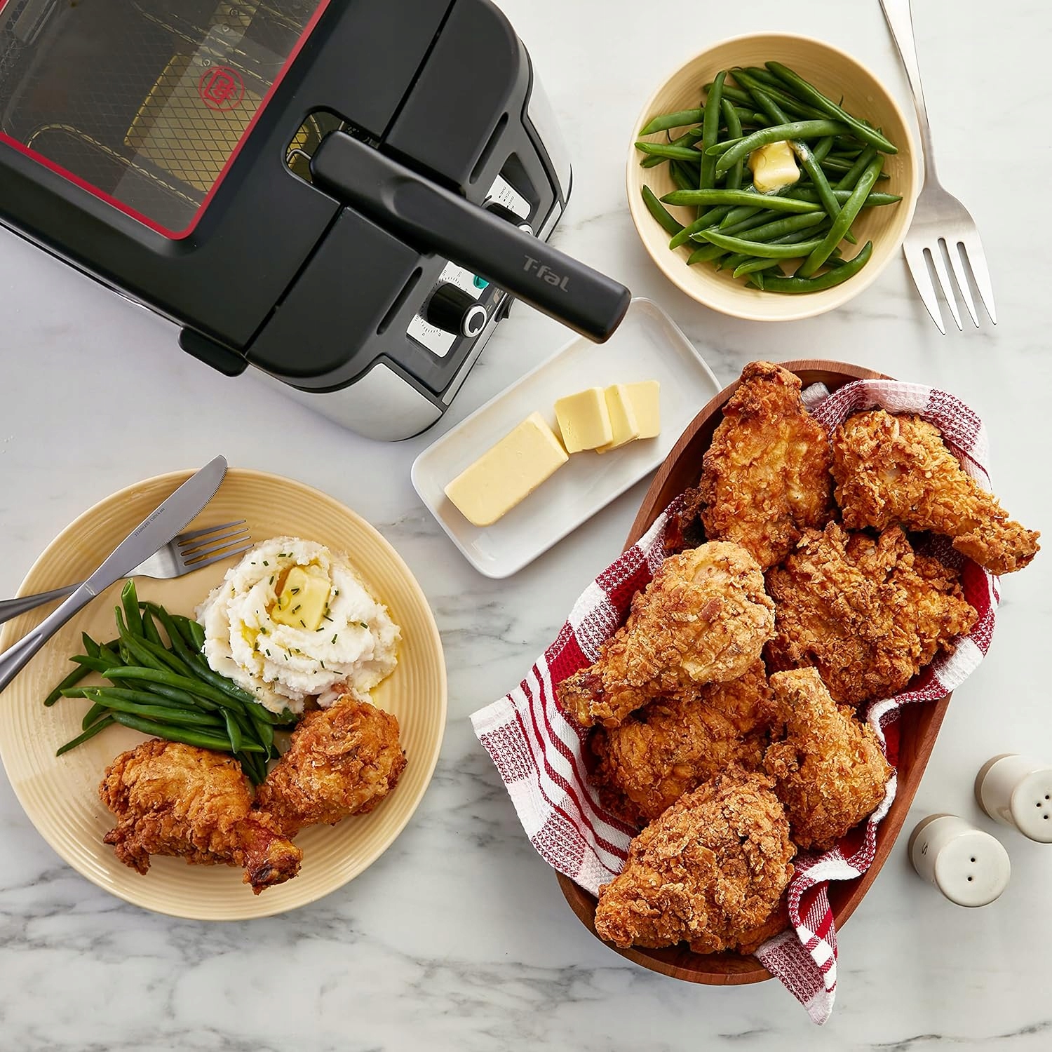Frytkownica Tefal Clear Duo FR600D – Idealne rozwiązanie do smażenia