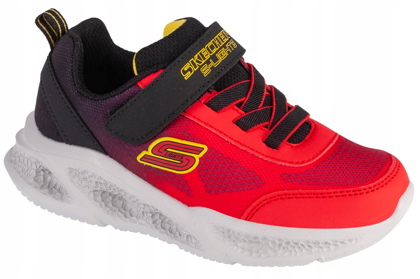 Skechers buty dziecięce Meteor-Lights - Krendox 401495N RDBK – Sportowy styl i komfort dla najmłodszych