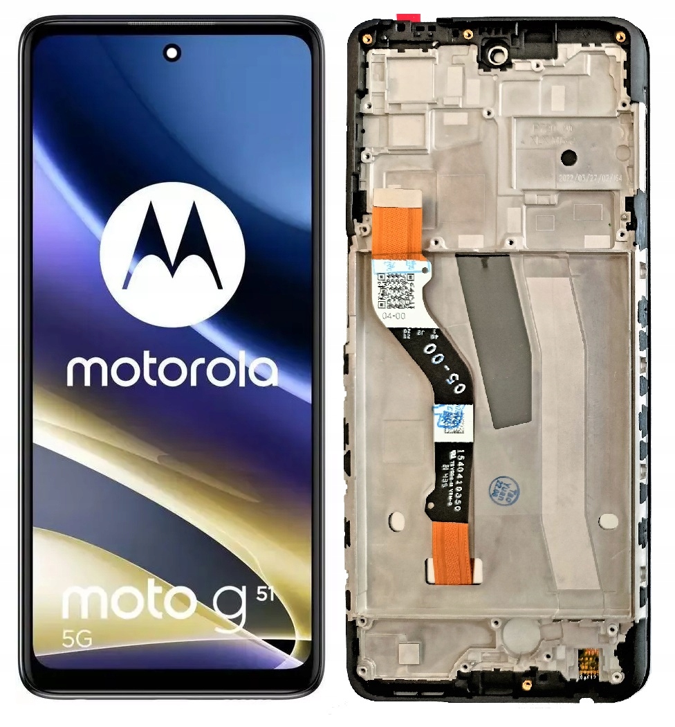 Wyświetlacz Ekran LCD do Motorola G51 5G Ramka – Idealne rozwiązanie dla Twojego smartfona