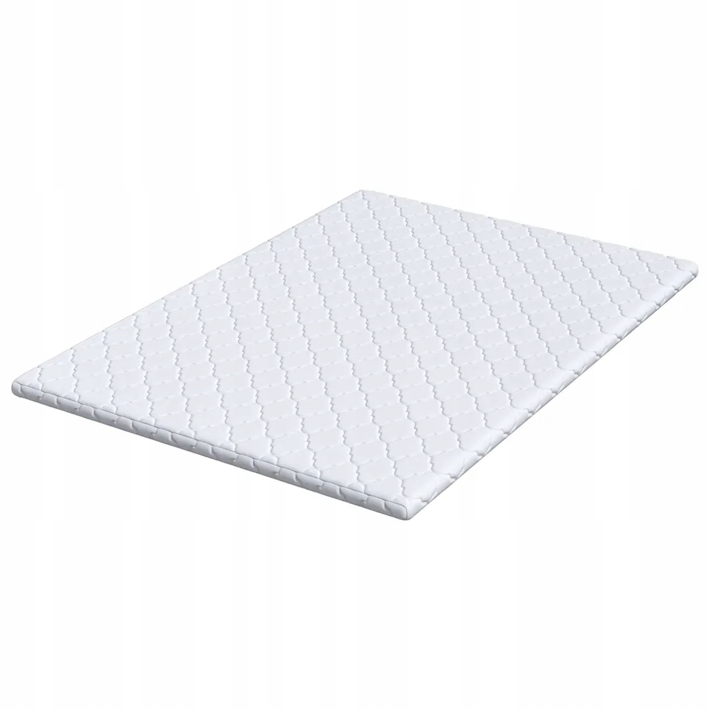 Podkłady na materac Biały 140 x 200 cm Poliester bez kleju Lumarko – Komfort i styl w Twojej sypialni
