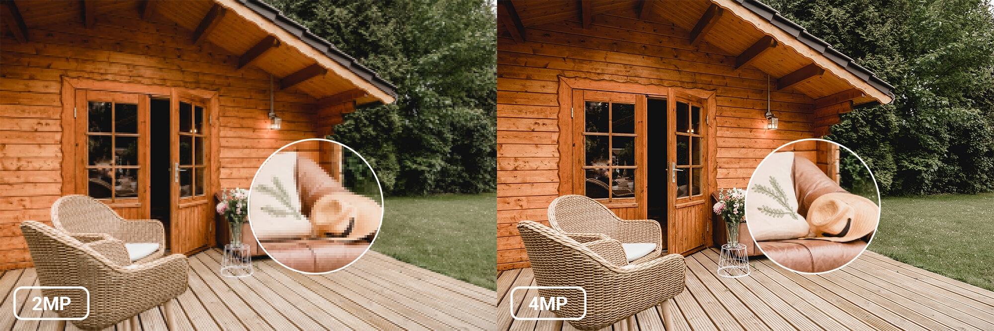 Wysoka rozdzielczość 4MPx – Doskonała jakość obrazu