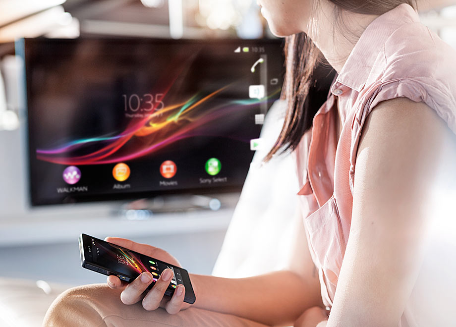 Z funkcją One-touch mirroring możesz wyświetlić wszystko ze swojego smartfonu na ekranie telewizora za jednym dotknięciem.