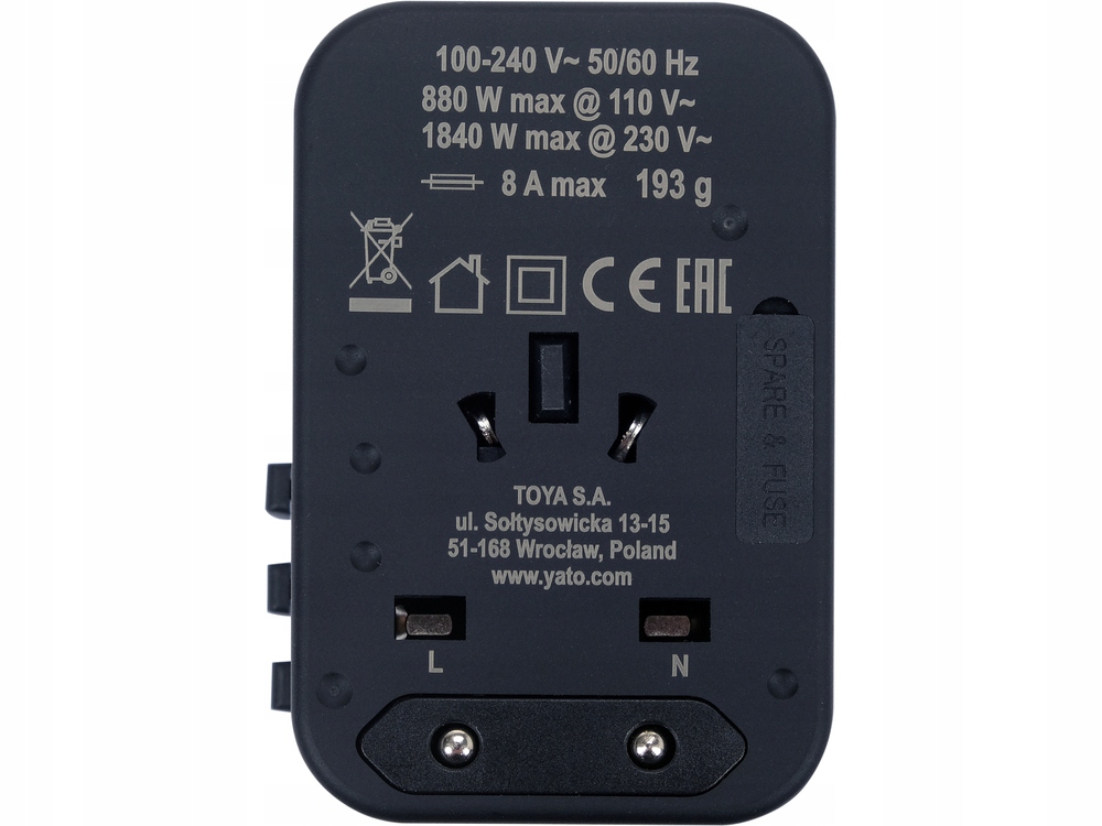 Wbudowany zasilacz o mocy 65W – wszechstronność w jednym urządzeniu