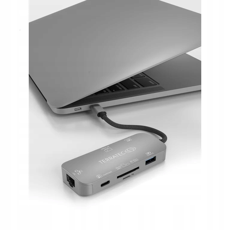 Terratec Connect C8 USB-C – Wszechstronny adapter do laptopów