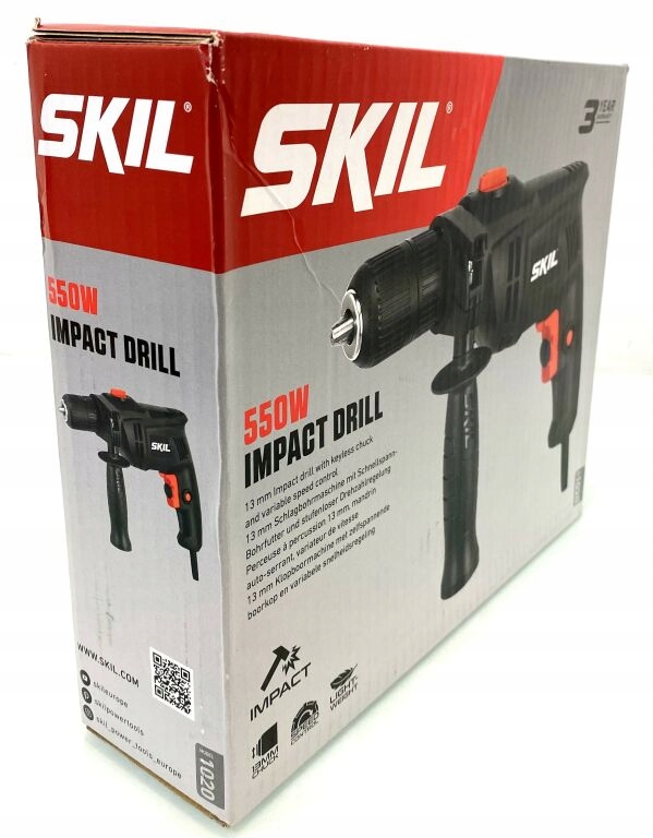 Wiertarka Skil DRILL IMPACT 1020AA 550W – Niezastąpione narzędzie do Twojego domu