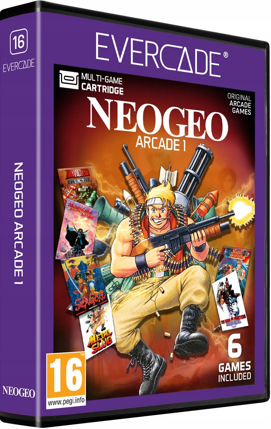 Gra Evercade NEOGEO Arcade 1 – Klasyka gier arcade w Twoim zasięgu