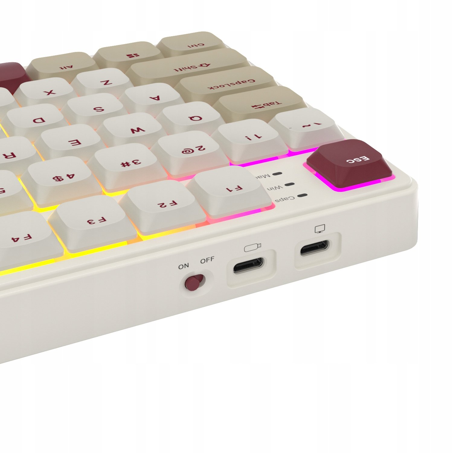 Trzy tryby połączenia: USB, Bluetooth i 2.4 GHz