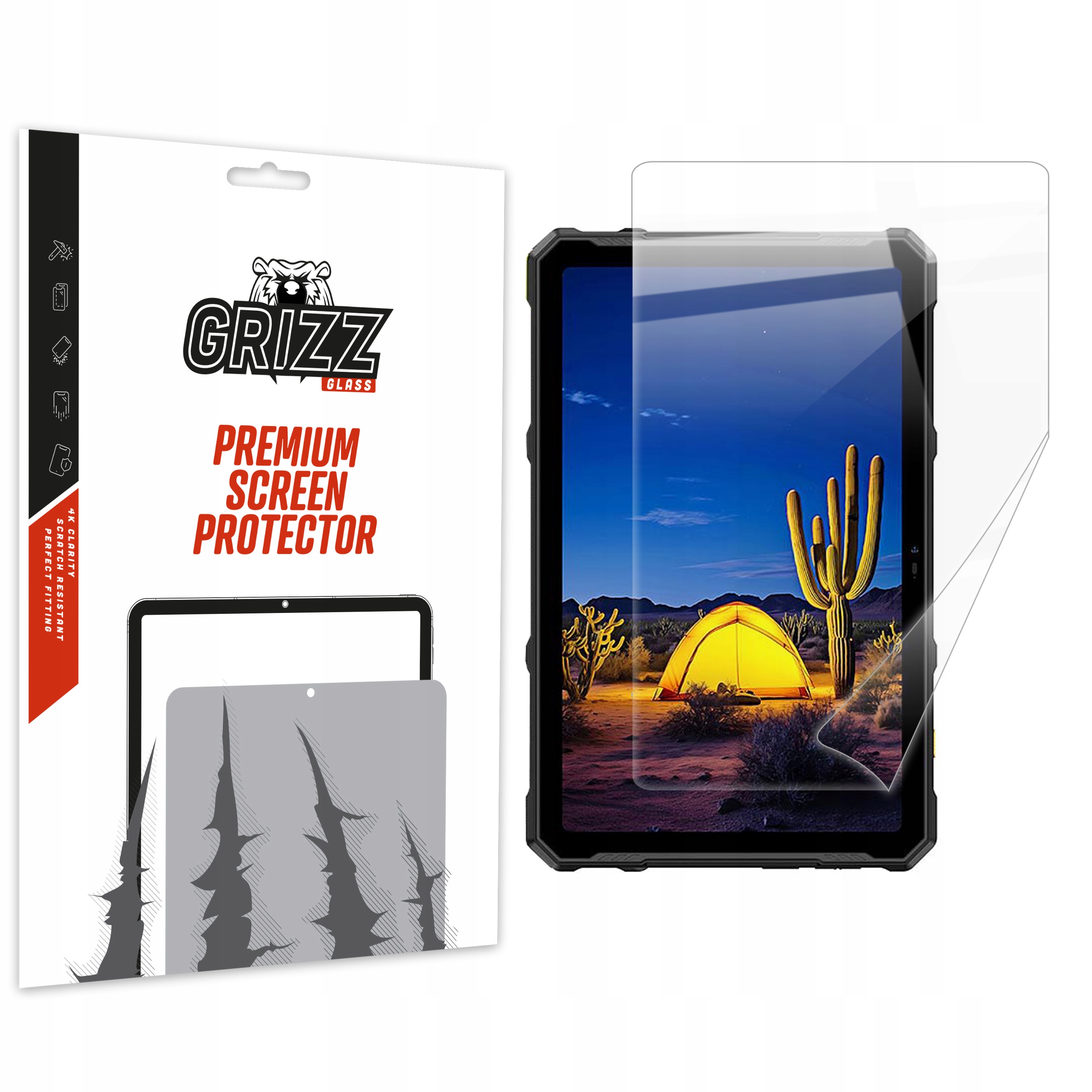 GrizzGlass Folia ceramiczna GrizzGlass CeramicFilm do Ulefone Armor Pad 4 Ultra – Ochrona Twojego urządzenia