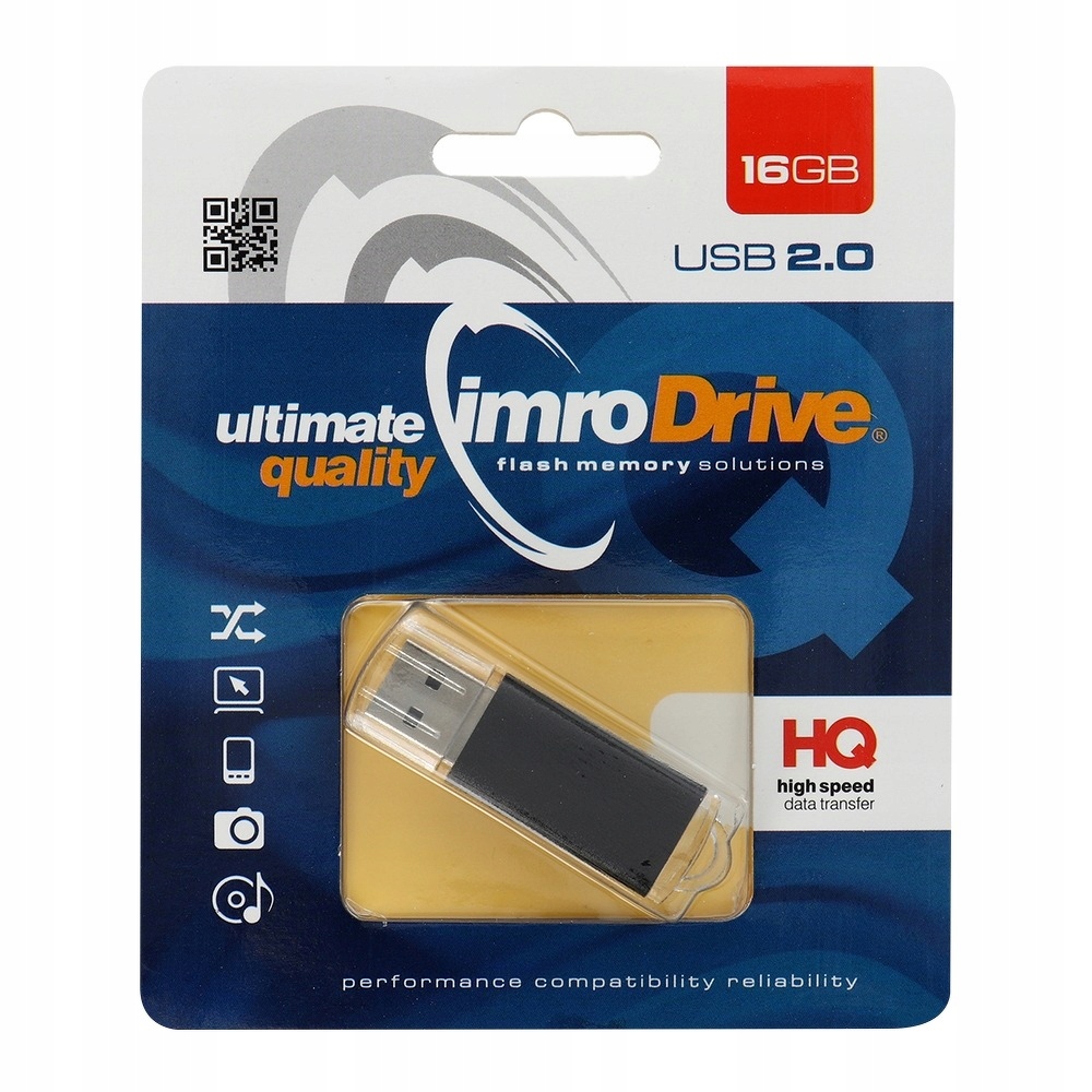 Pojemność 16 GB – idealna do przechowywania danych