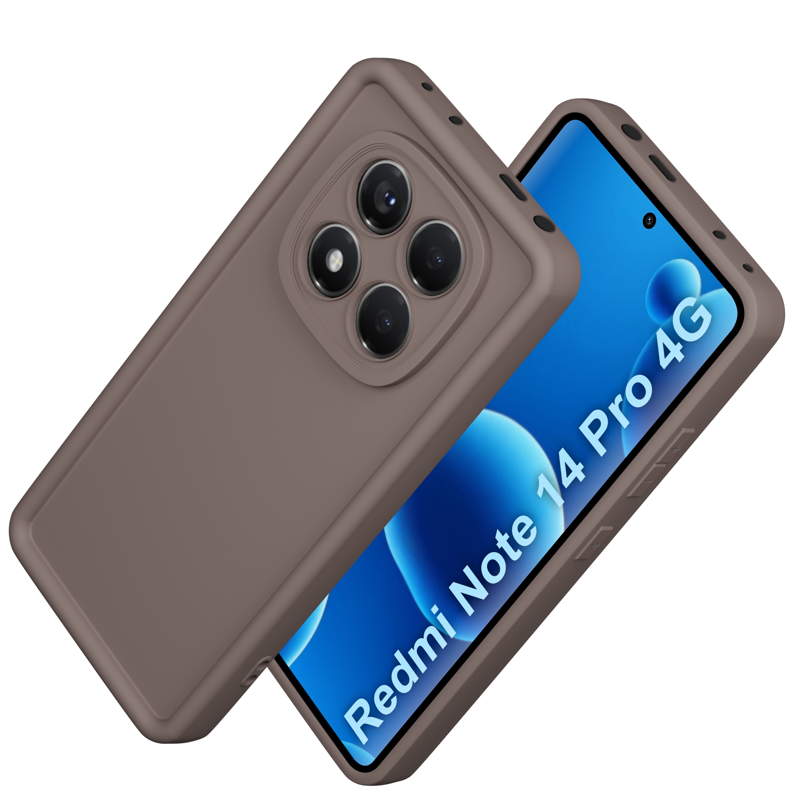 Etui do Xiaomi Redmi Note 14 Pro 4G silikonowe MATOWE – Ochrona i styl w jednym