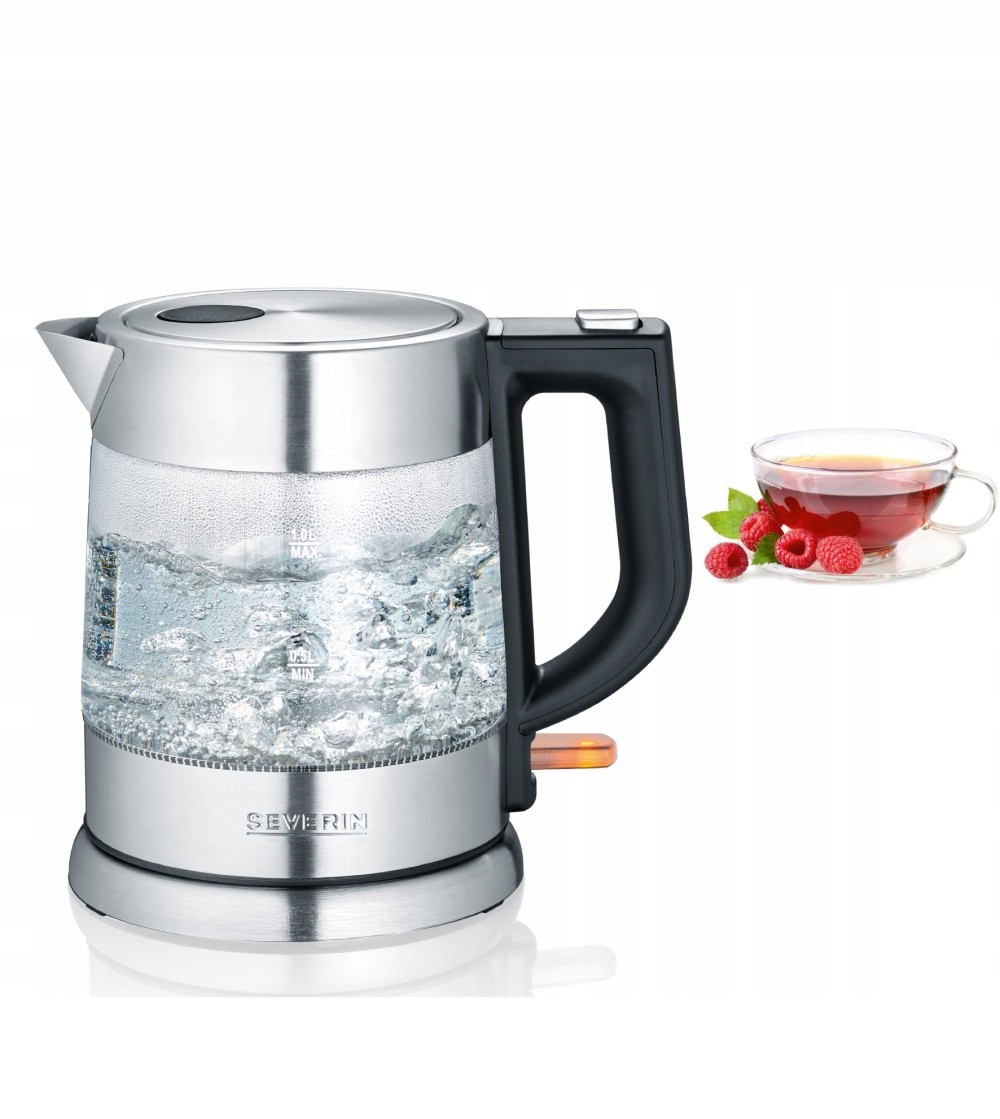 Wysoka moc 2200 W – Szybkie gotowanie wody