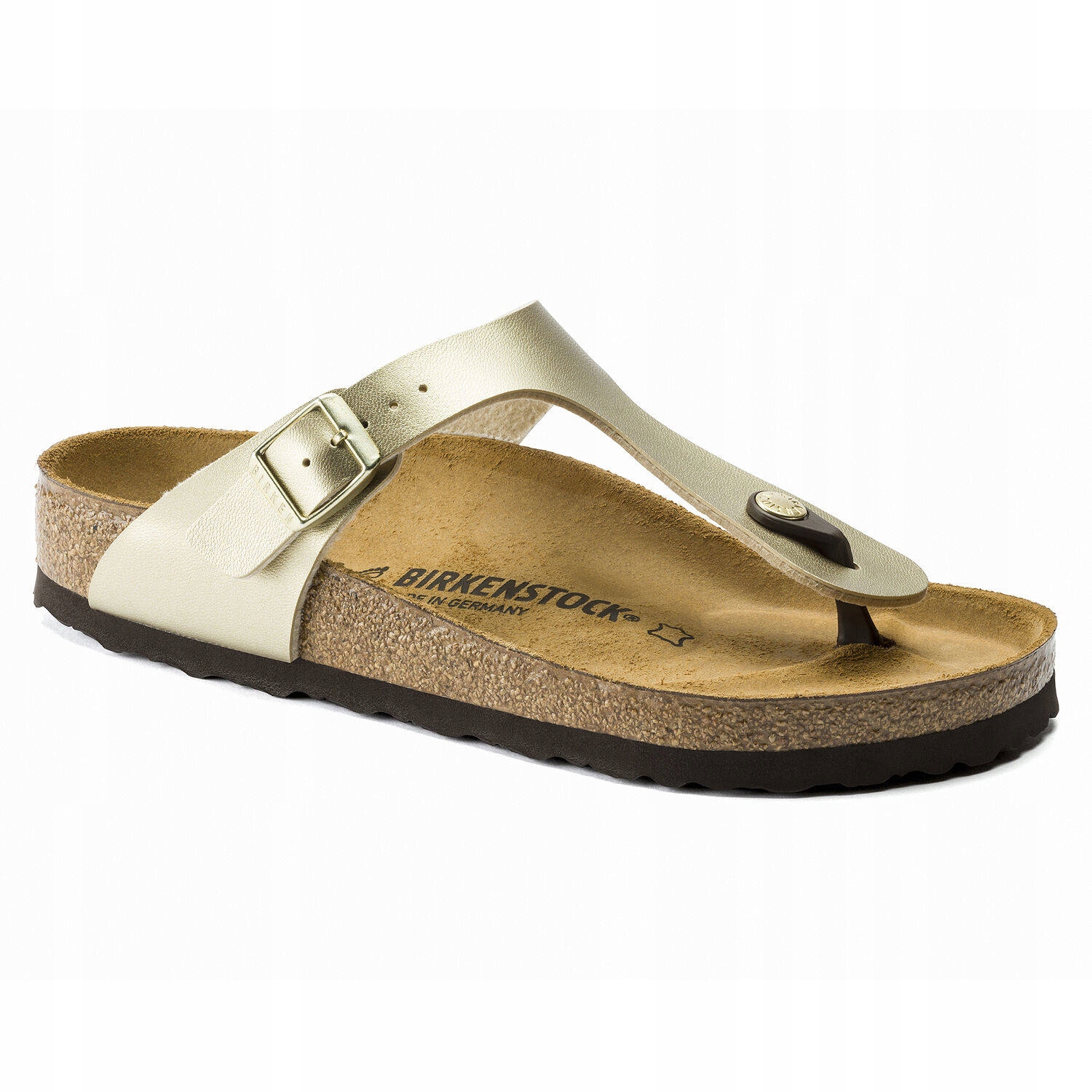 Japonki damskie Birkenstock GIZEH BF 1016109 GOLD – Komfort i styl na każdą okazję