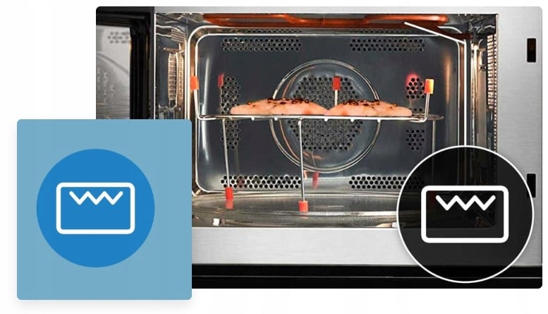 Funkcja grillowania – Chrupiące potrawy w zasięgu ręki