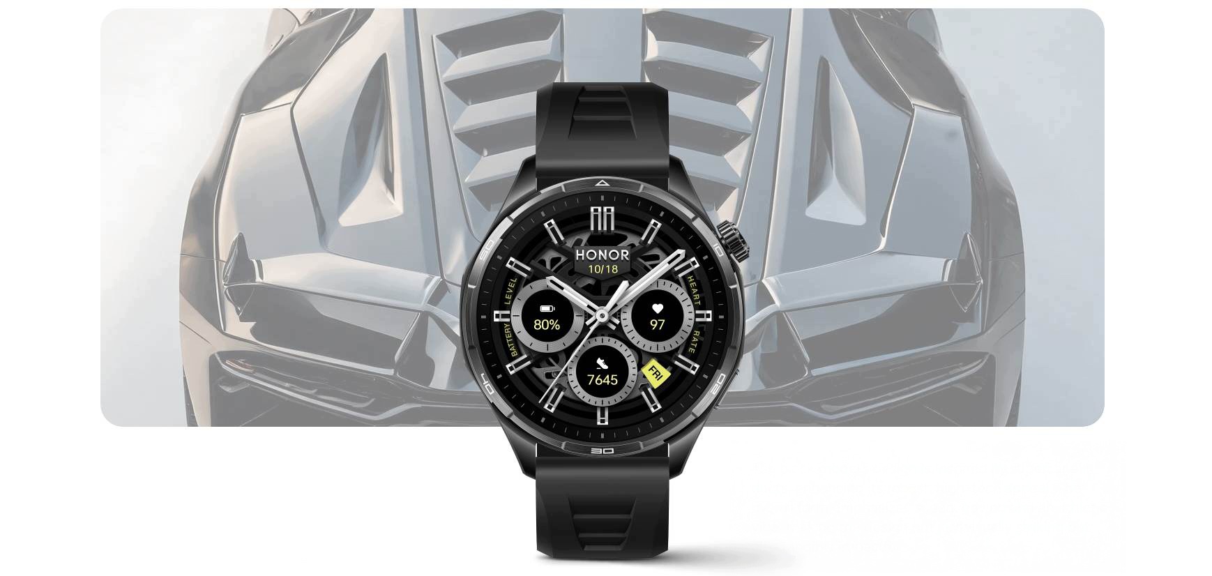 HONOR Watch 6 – Nowoczesny smartwatch z AMOLED i GPS