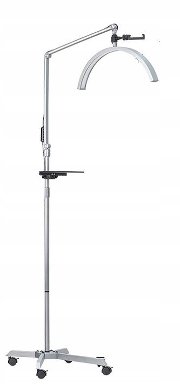 Lampa LED Kosmetyczna Bezcieniowa do Makijażu Paznokci Rzęs + Statyw Jezdny GX530R – Profesjonalne Oświetlenie dla Kosmetologów