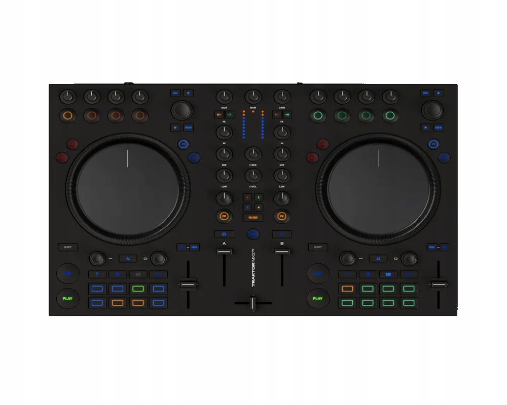 Native Instruments Traktor MX2 – Nowoczesny kontroler DJ z interfejsem audio