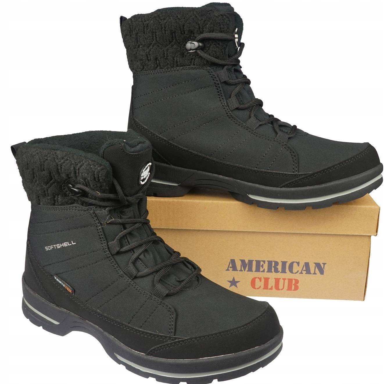 Wodoodporne buty trekkingowe ocieplane American Club W AM905 – Idealne na zimowe przygody