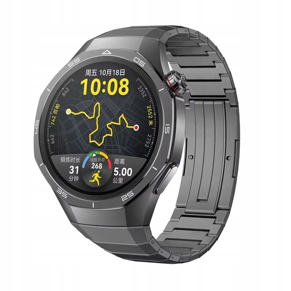 Tytanowa bransoleta do zegarka Huawei Watch GT5 Pro 46mm – Elegancja i wytrzymałość