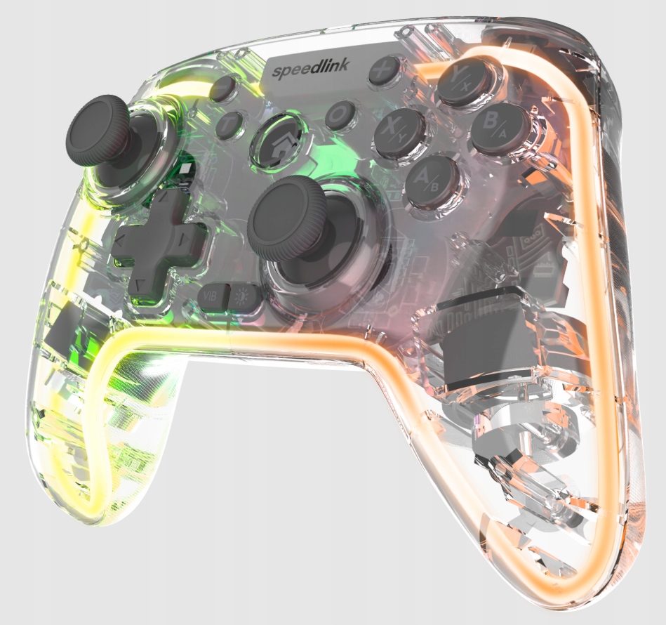 Dynamiczne podświetlenie RGB i przezroczysta obudowa