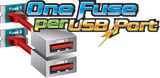 Dedykowany bezpiecznik dla każdego portu USB (tylko USB 3.0)