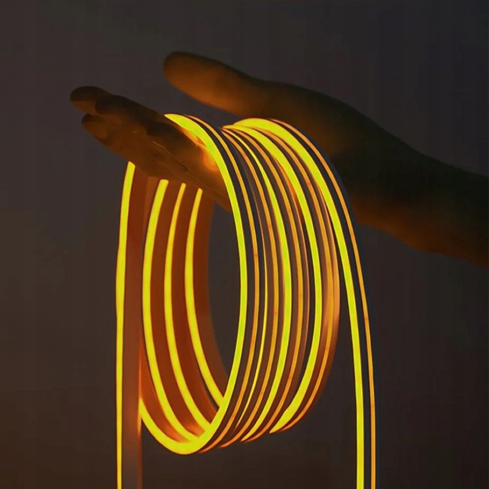 Taśma LED Vention Silicone Neon z pilotem IR i zasilaczem DC 12V 5m – Nowoczesne oświetlenie do każdego wnętrza