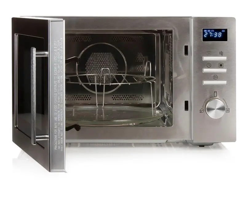 Funkcje gotowania: grill, gorące powietrze i rozmrażanie