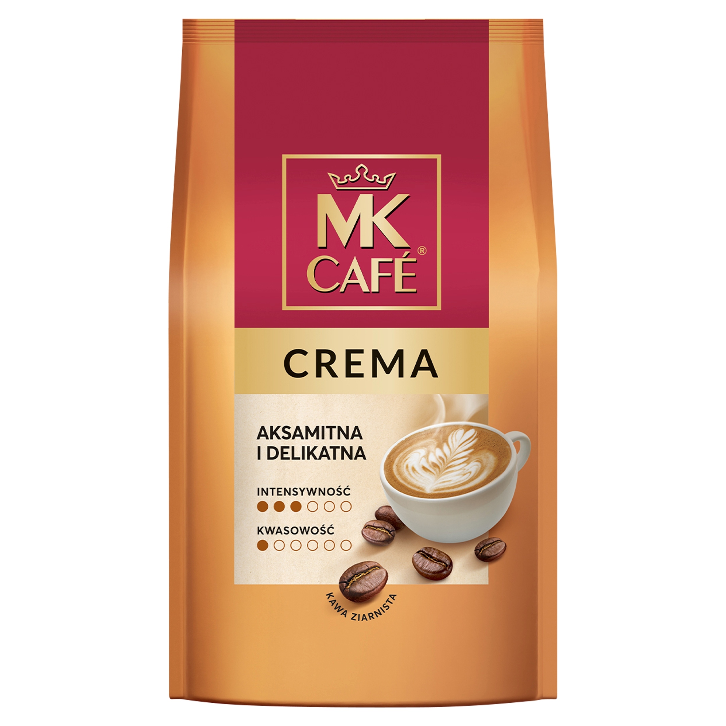 Kawa ziarnista MK Cafe Crema 500 g – Doskonały wybór dla miłośników kawy