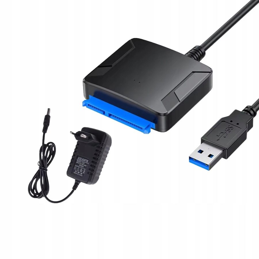 Adapter USB 3.0 do SATA do dysków HDD/SSD 2,5 i 3,5
