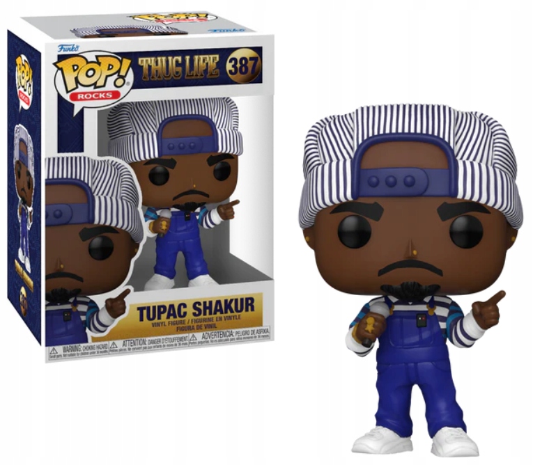 Figurka Funko POP Thug Life 387 Tupac Shakur – Ikona popkultury w Twoim domu