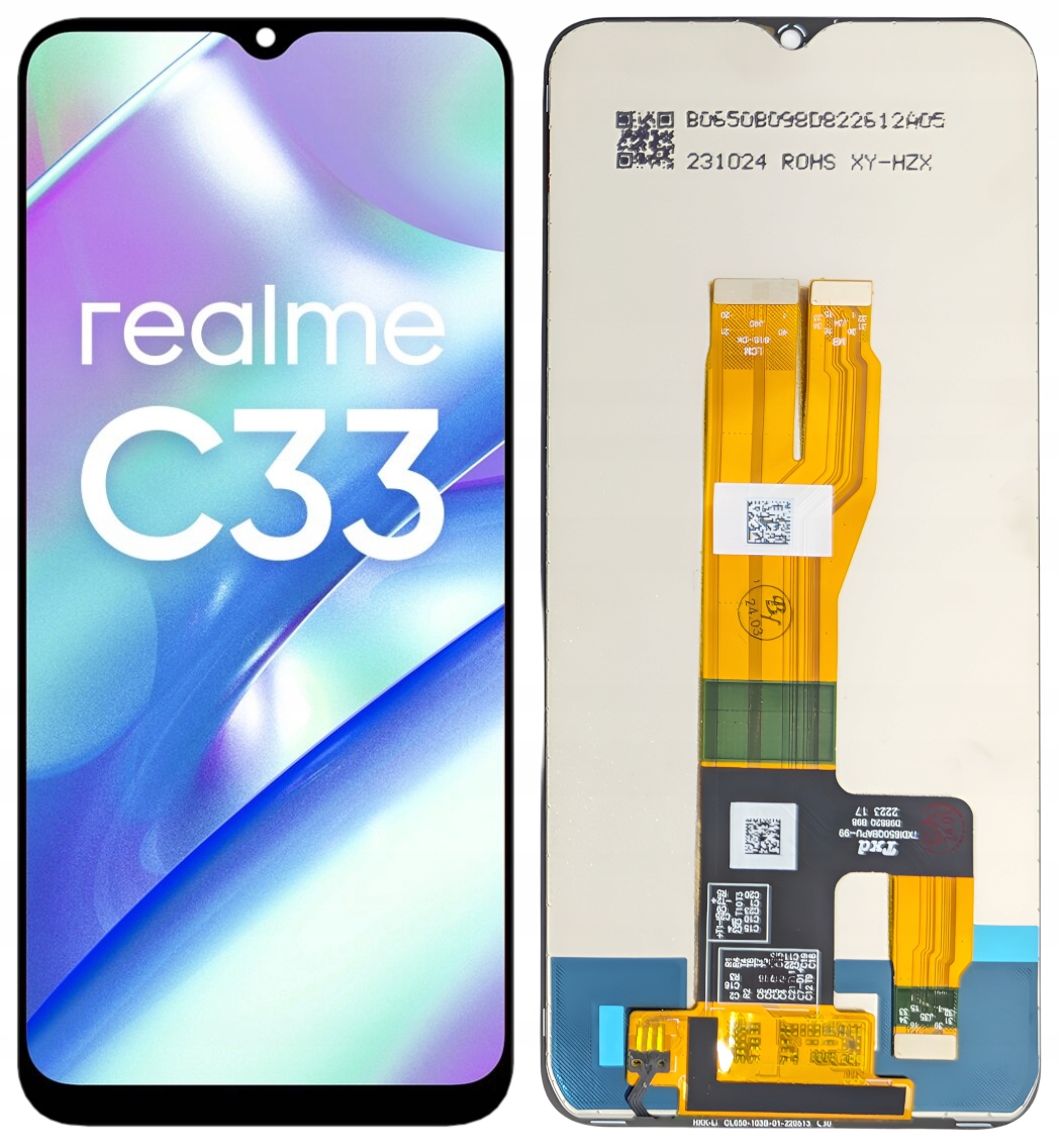 Oryginalny wyświetlacz LCD do Realme C33 – Idealne rozwiązanie dla Twojego smartfona