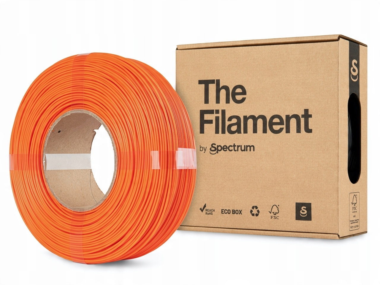 Spectrum The Filament ReFill PETG 1.75mm Machinery Orange 1kg – Idealny filament do druku 3D