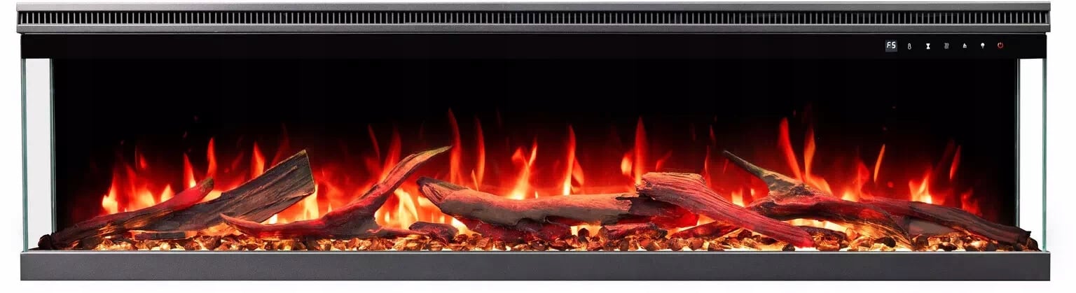 Kominek elektryczny LED Unique PRO 120 cm – Nowoczesny styl i funkcjonalność
