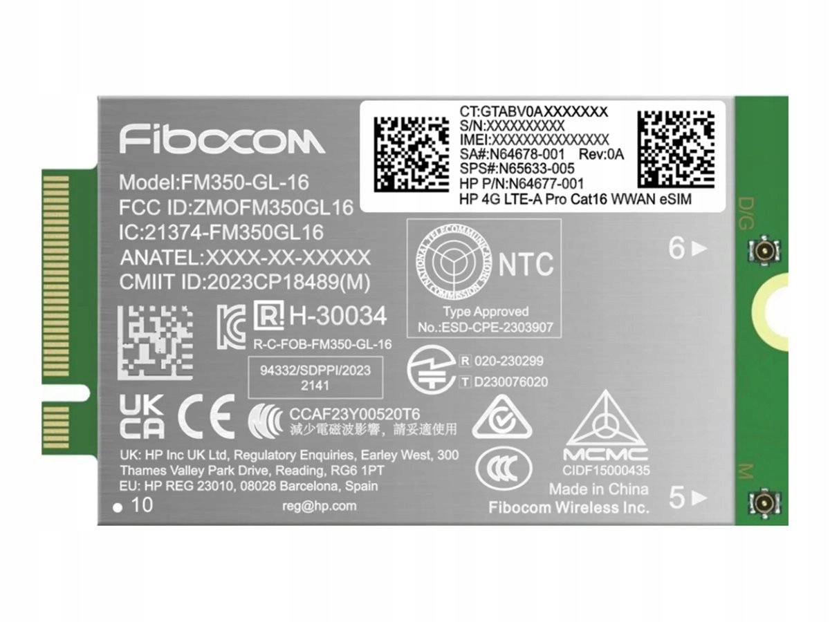 HP 4G LTE-A Pro Cat16 WWAN – Mobilne połączenie w zasięgu ręki