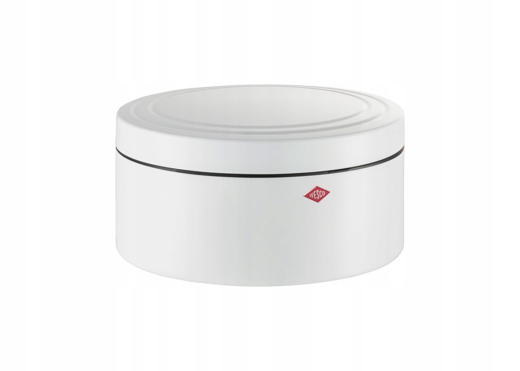 Chlebak Wesco Pojemnik na pieczywo okrągły biały mat Classic Line – Elegancja i funkcjonalność w Twojej kuchni