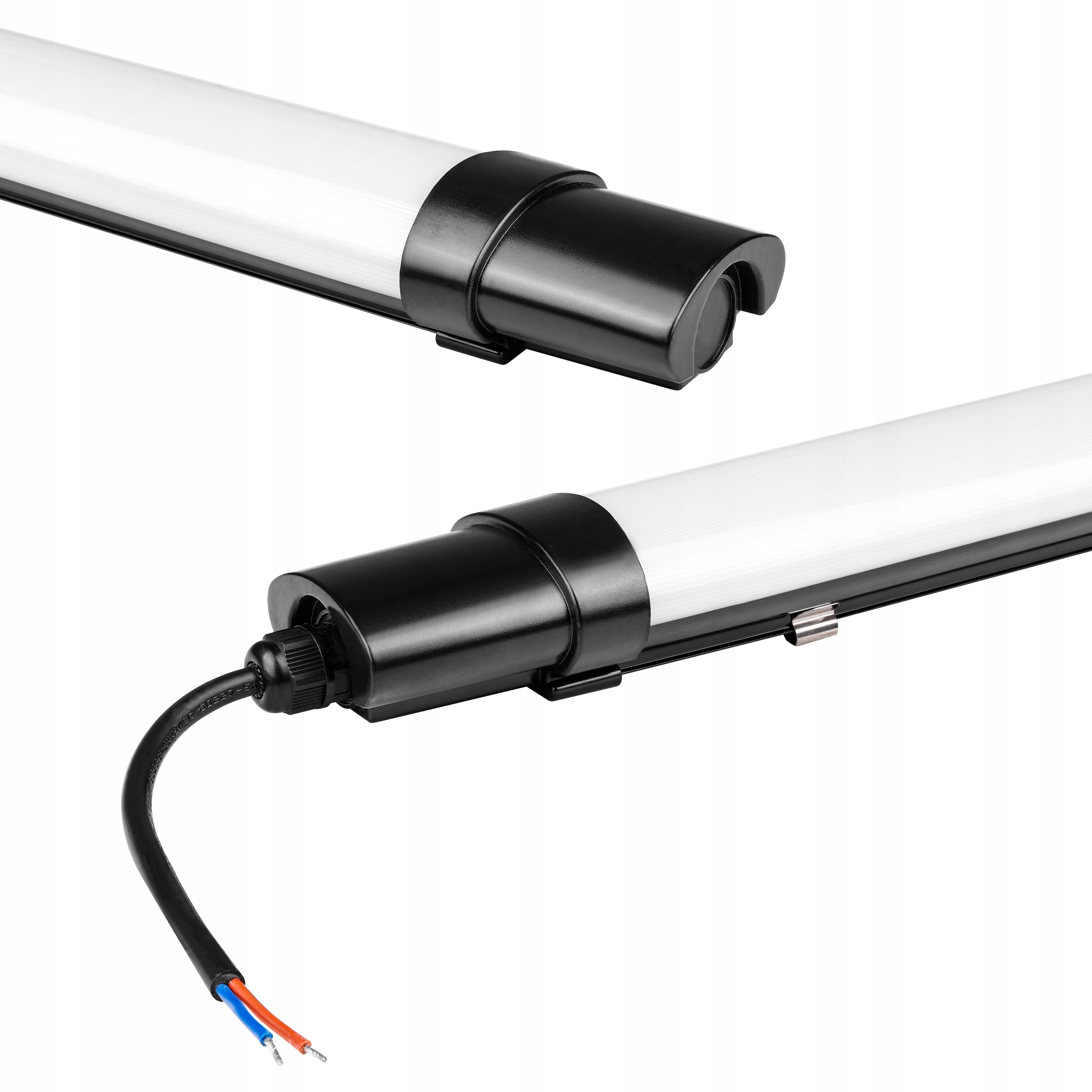 Lampa LED IP65 120cm 36W 6500K czarny – Nowoczesne oświetlenie do każdego wnętrza