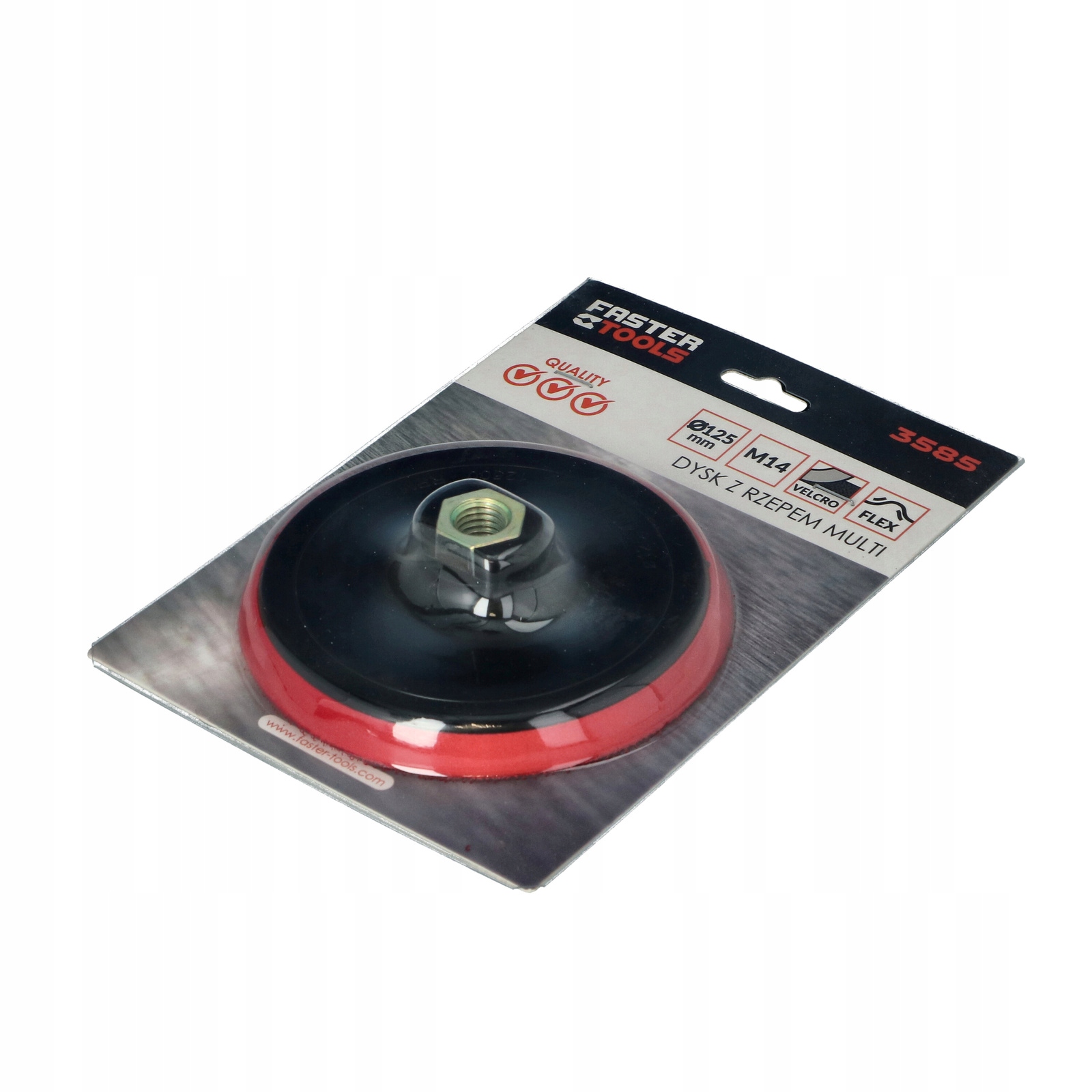 Faster Tools Dysk z rzepem multi M14 125 – Wysoka jakość i wydajność