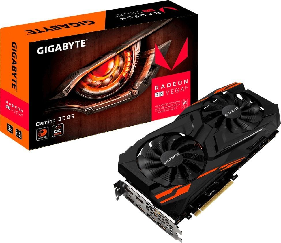 Gigabyte Radeon RX Vega 56 Gaming OC 8GB HBM2 (GV-RXVEGA56GAMING OC-8GD) -  Karta graficzna - Morele.net